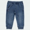 Spodnie dresowe dla chłopca Boboli 390013-BLUE kolor niebieski