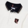 Koszulka polo chłopięca Mayoral 4134-27 kolor biały