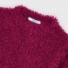 Sweter dla dziewczynki Mayoral 4346-73 kolor Wiśnia