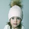 Pupill czapka zimowa SERENA PF dziewczęca kolor krem