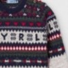 Sweter z haftem dla chłopca Mayoral 2348-36 Beżowy