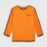 Koszulka z długim rękawem dla chłopca Mayoral 4041-57 pomarańczowa