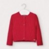 Sweter rozpinany dziewczęcy Mayoral 2361-45 Czerwony