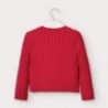 Sweter rozpinany dziewczęcy Mayoral 2361-45 Czerwony