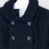 Płaszcz dla dziewczynki Mayoral 4409-69 Granatowy
