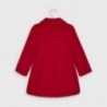 Płaszcz dla dziewczynki Mayoral 4409-70 Czerwony