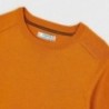 Sweter bawełniany chłopięcy Mayoral 323-72 pomarańczowy