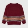 Sweter dla chłopców Mayoral 4326-95 bordowy