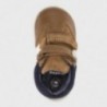 Sneakersy skórzane chłopięce Mayoral 42156-11 Brąz