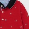 Koszulka polo dla chłopczyka Mayoral 2124-12 czerwona