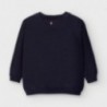 Sweterek w kratkę chłopiec Mayoral 2347-40 Granatowy