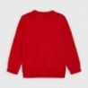 Sweter w romby chłopięcy Mayoral 4325-38 Czerwony
