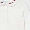 Koszulka polo dla dziewczynki Mayoral 104-85 Krem/czerwony