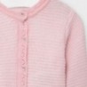 Sweterek dzianinowy dla dziewczynek Mayoral 2360-18 różówy
