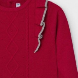 Komplet sweter i leginsy dziewczęcy Mayoral 2785-36 czerwony