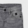 Spodnie jeansowe dla chłopca Mayoral 504-95 Szary