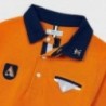 Koszulka polo z długim rękawem chłopięca Mayoral 4128-11 Pomarańczowy