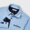 Koszula elegancka dla chłopców Mayoral 4145-11 Błękitna