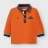 Koszulka polo dla chłopca Mayoral 2121-30 pomarańczowa