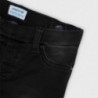 Spodnie jeans dziewczęce Mayoral 577-12 czarne
