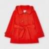 Płaszcz dla dziewczynki Mayoral 3487-65 Czerwony