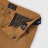 Spodnie z paskiem chłopięce Mayoral 3574-34 Brązowy