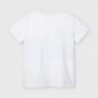 Koszulka z nadrukiem chłopięca Mayoral 3051-1 Biała