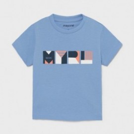 Koszulka z krótkim rękawem chłopięca Mayoral 106-75 Niebieski