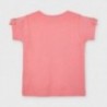 Koszulka z nadrukiem dla dziewczynek Mayoral 3016-75 Różowy