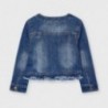 Kurtka jeansowa dla dziewczynki Mayoral 3478-63 Niebieski