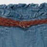 Spodnie z paskiem dziewczęce Mayoral 1576-56 Niebieski