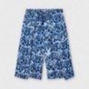 Spodnie kuloty dla dziewczynki Mayoral 3553-54 Niebieski