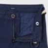 Spodnie z paskiem chłopięce Mayoral 6552-18 Granatowy