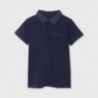 Koszulka polo dla chłopaka Mayoral 6101-42 Granatowy