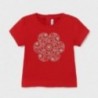 Koszulka z krótkim rękawem dziewczęca Mayoral 105-38 Czerwony