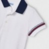 Koszulka polo dla chłopców Mayoral 3103-47 biała