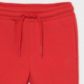 Spodnie dresowe chłopięce Mayoral 711-76 Czerwony