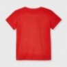 Koszulka z nadrukiem chłopięca Mayoral 3049-68 czerwona