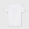Koszulka z krótkim rękawem chłopięca Mayoral 6080-61 Biały