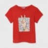 Koszulka z krótkim rękawem dla dziewczyny Mayoral 6020-37 Czerwony