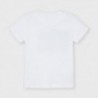 Koszulka z krótkim rękawkiem dla chłopców Mayoral 3031-61 Biała