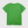 Koszulka z nadrukiem chłopięca Mayoral 3039-38 zielona