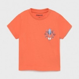 Koszulka z krótkim rękawem chłopięca Mayoral 1012-55 Pomarańczowy