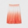 Spódnica ombre plisowana dla dziewczyny Mayoral 6908-41 Pomarańczowy