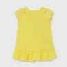 Sukienka z falbanką dziewczęca Mayoral 1975-19 Żółty