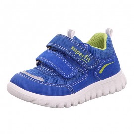 Sneakersy chłopięce Superfit 1-006194-8010 kolor niebieski