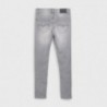 Spodnie jeans slim fit chłopięce Mayoral 516-28 Szary