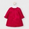 Sukienka aksamitna dla dziewczynek Mayoral 2862-95 Czerwony