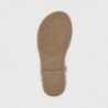Sandały z kamyczkami dla dziewczynek Mayoral 45271-29 białe
