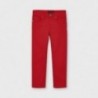 Spodnie slim fit chłopięce Mayoral 509-65 Czerwony